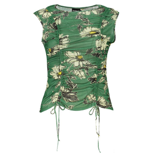 Desigual Verde Polyester Women Tank Top