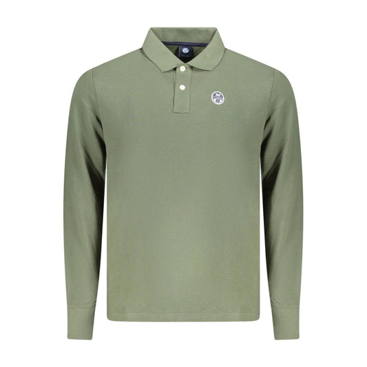 North Sails Green Cotton Polo Shirt
