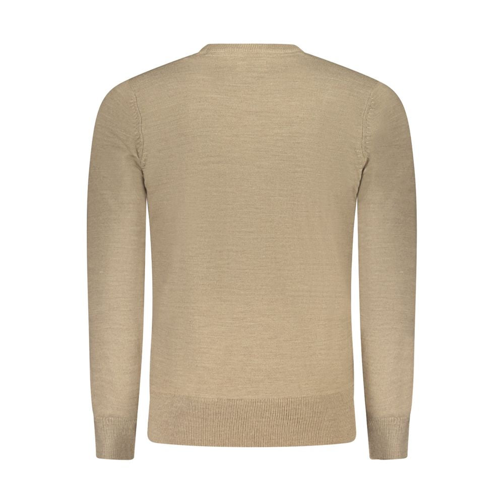 North Sails Brown Nylon Sweater
