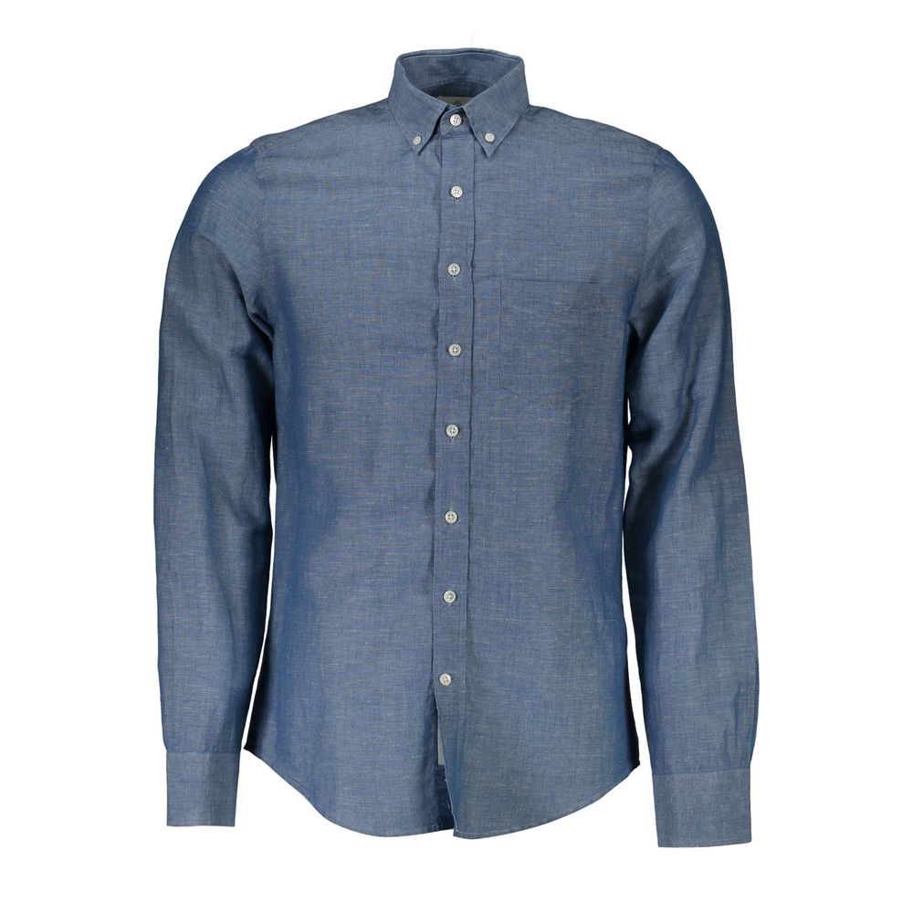 Gant Blue Cotton Shirt