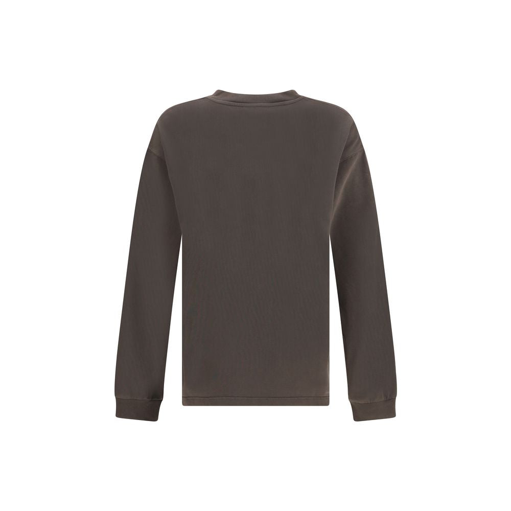 Dolce & Gabbana Brown Cotton Sweatshirt