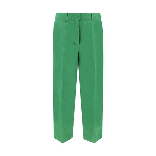 Max Mara Bicolor Linen Casual Pants