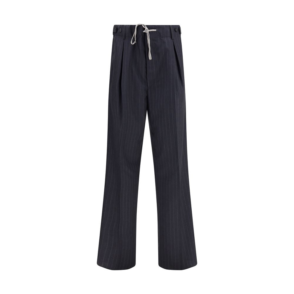 Margiela Gray Wool Casual Pants