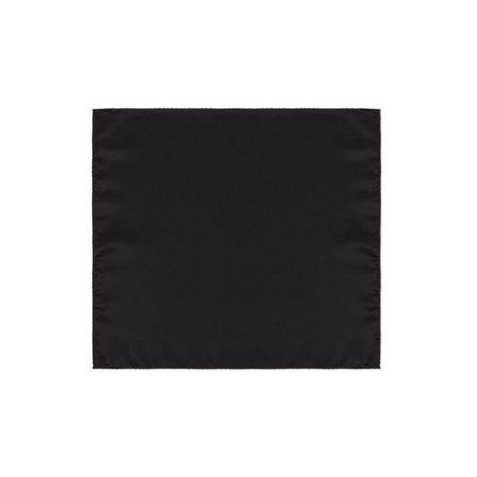 Dolce & Gabbana Black Silk Pocket Square