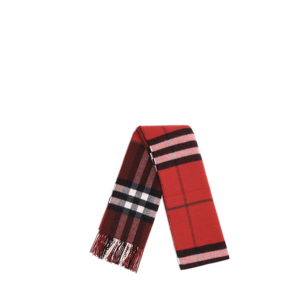 Burberry Bordeaux Cashmere Scarf