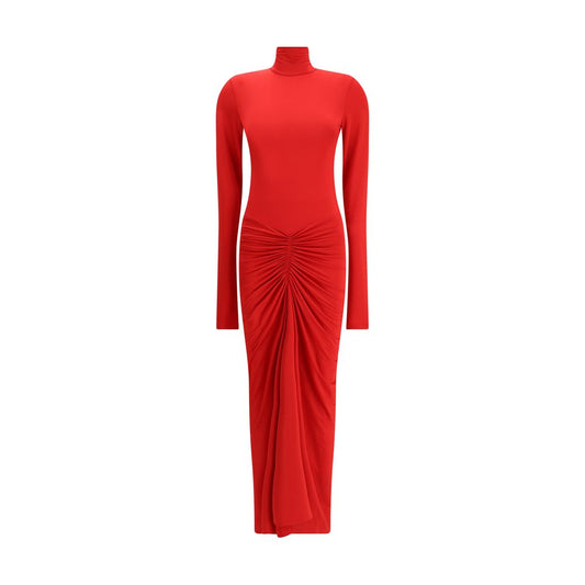 The Andamane Red Polyester Cocktail Dress