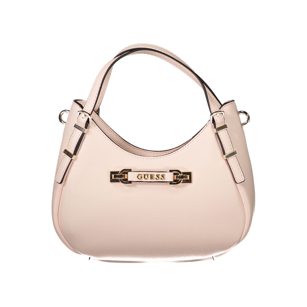 Guess Jeans Rosa Poliuretano Women Handbag