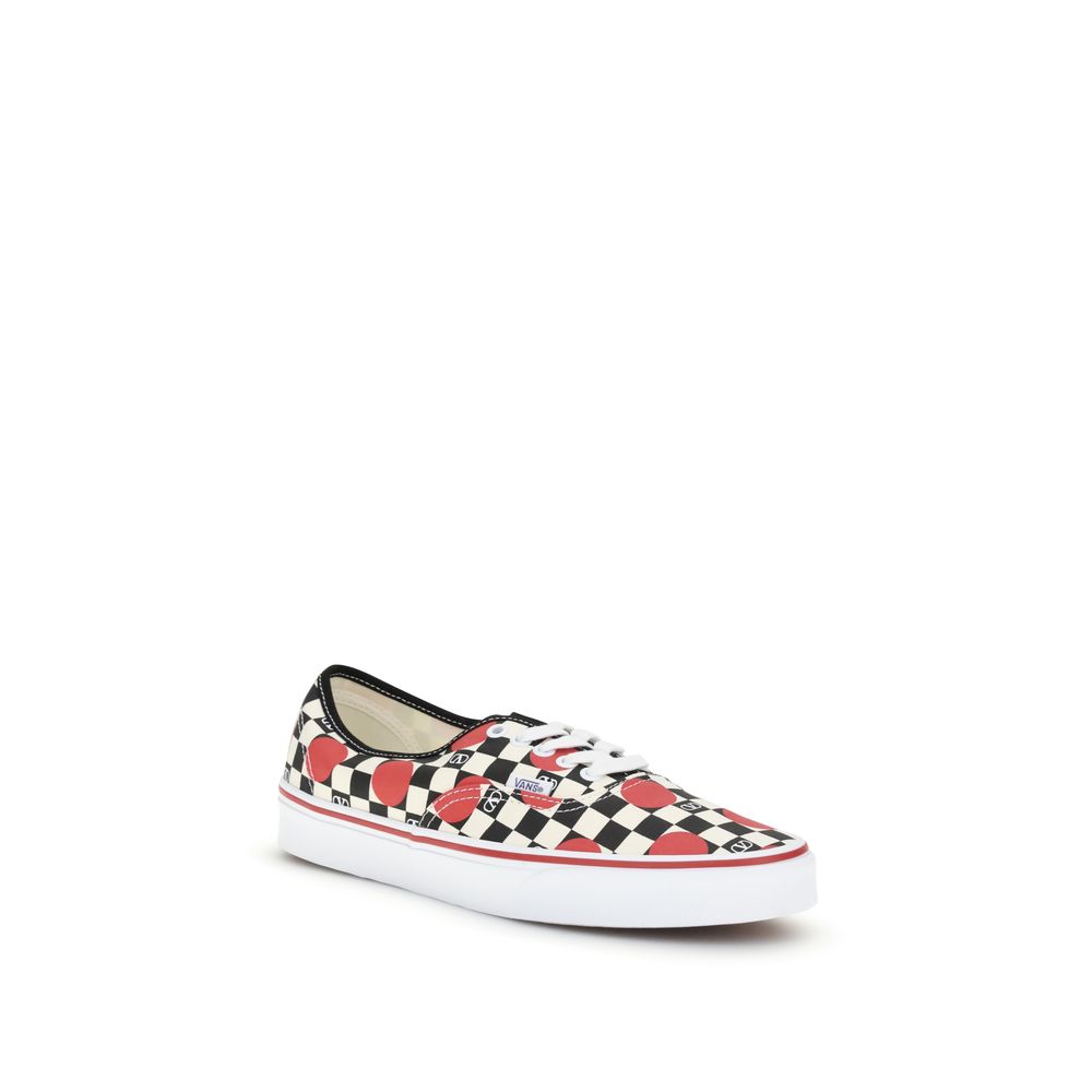 Valentino Garavani Multicolor Canvas Low Top Sneakers