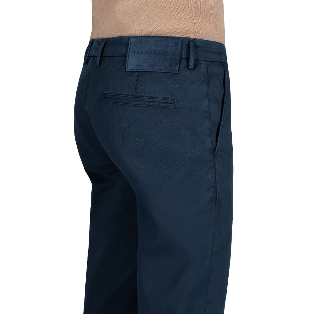 Tramarossa Blue Cotton Pant