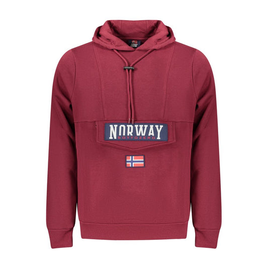 Norway 1963 Purple Cotton Men Sweater
