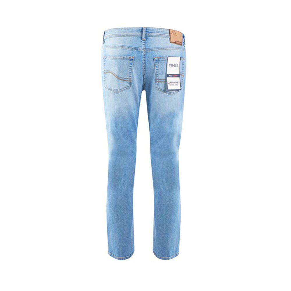 Yes Zee Blue Cotton Jeans Denim