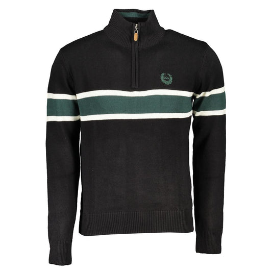 Gianmarco Venturi Black Cotton Sweater