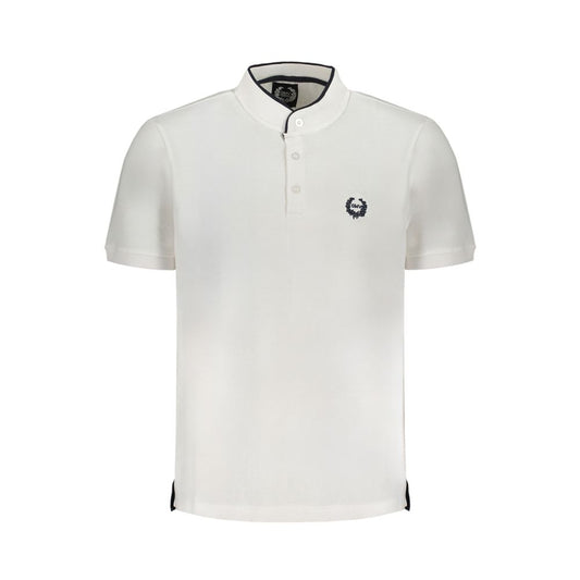 Gianmarco Venturi White Cotton Polo Shirt