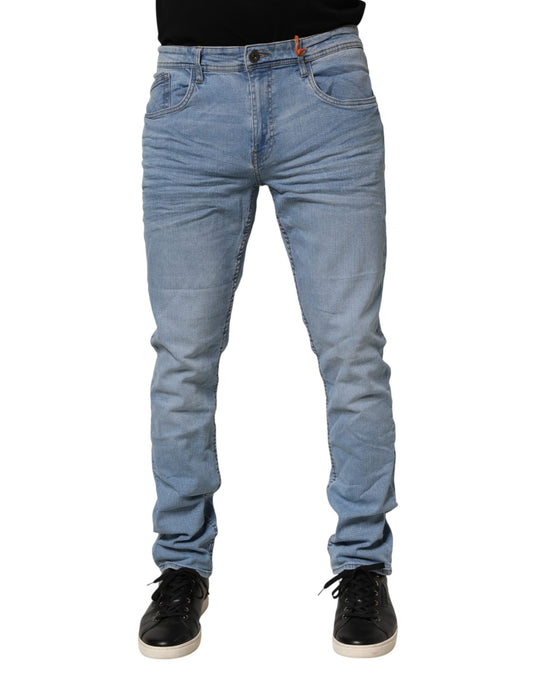 Blend Light Blue Twister Low Waist Slim Fit Men Denim Jeans