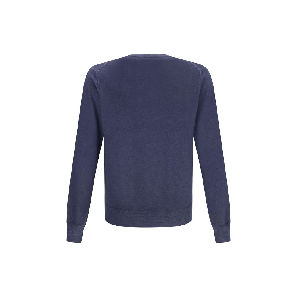 Cruciani Bicolor Cashmere Cashmere Sweater