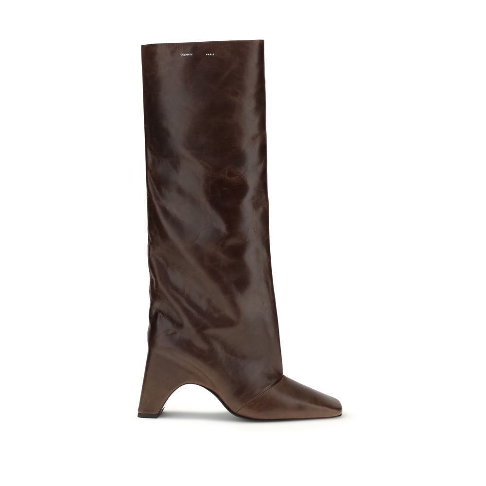 Coperni Brown Leather Boots