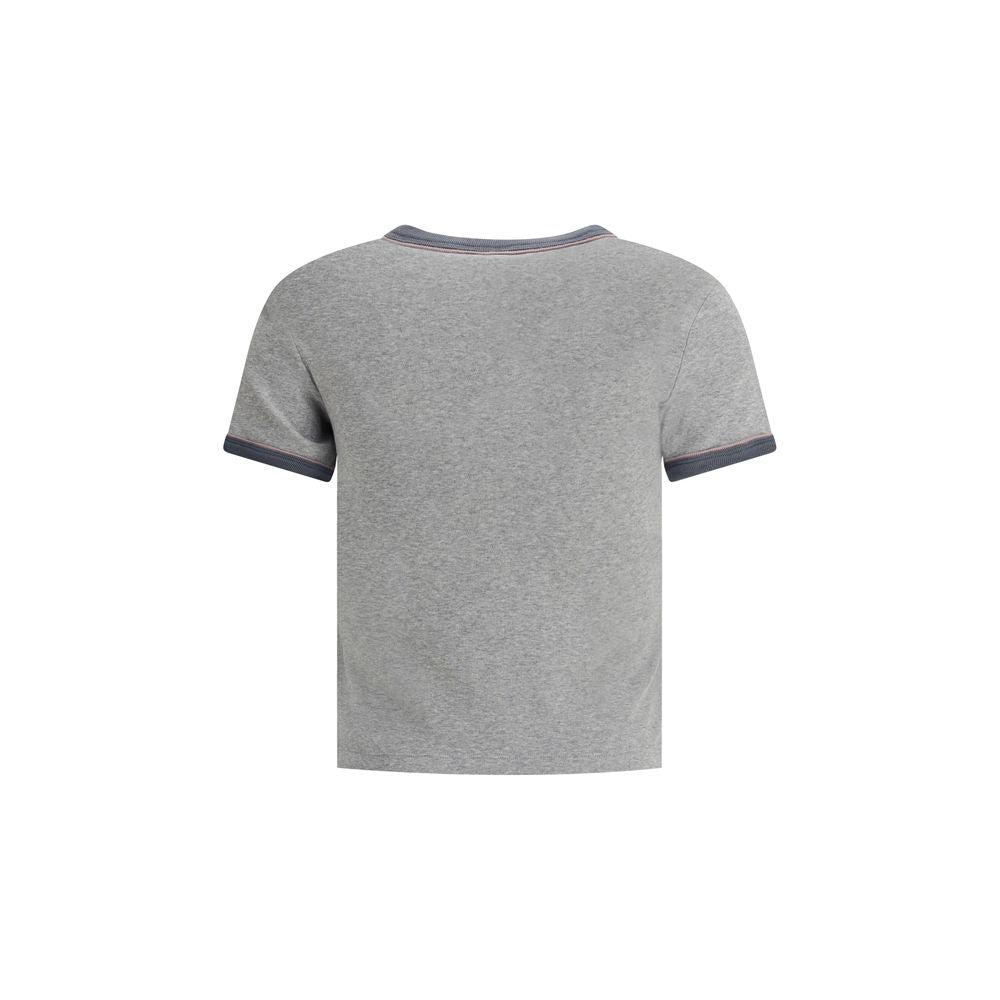 Chloé Gray Cotton T-Shirt