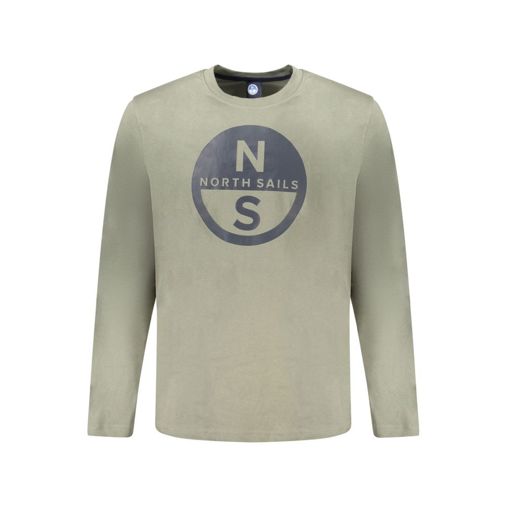 North Sails Green Cotton T-Shirt