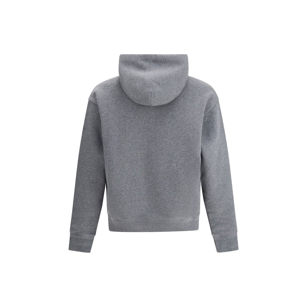 Moncler Grenoble Gray Cotton Sweatshirt