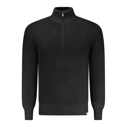 Rifle Black Nylon Men Sweater