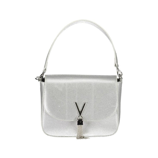 Mario Valentino Gray Polyethylene Handbag