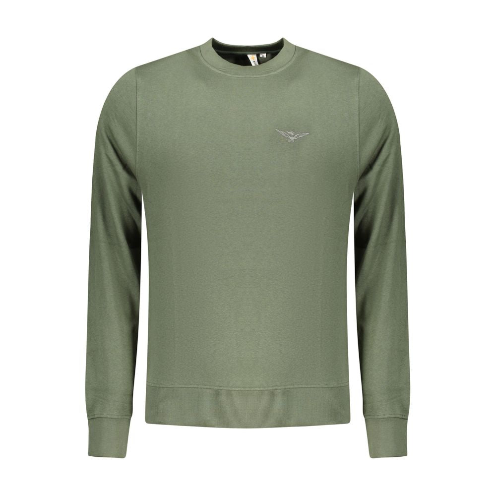 Accademia Militare Verde Cotton Men Sweatshirt