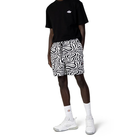 Dickies Black And White Recycled Polyester Bermuda Shorts