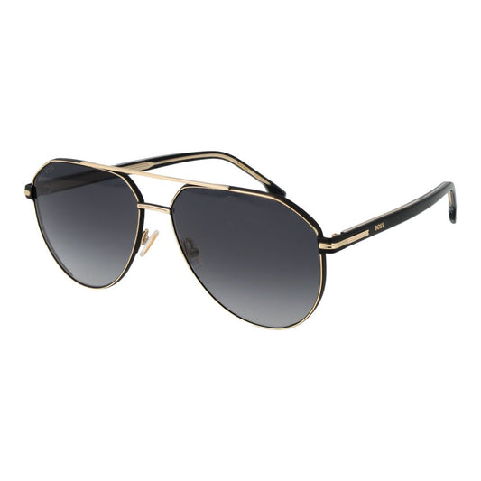 Hugo Boss Gold Acetate & Metal Sunglasses