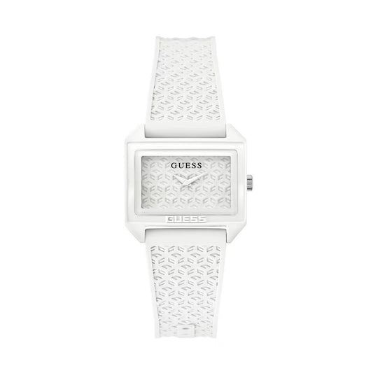 Guess White Synthetic Dress Watch