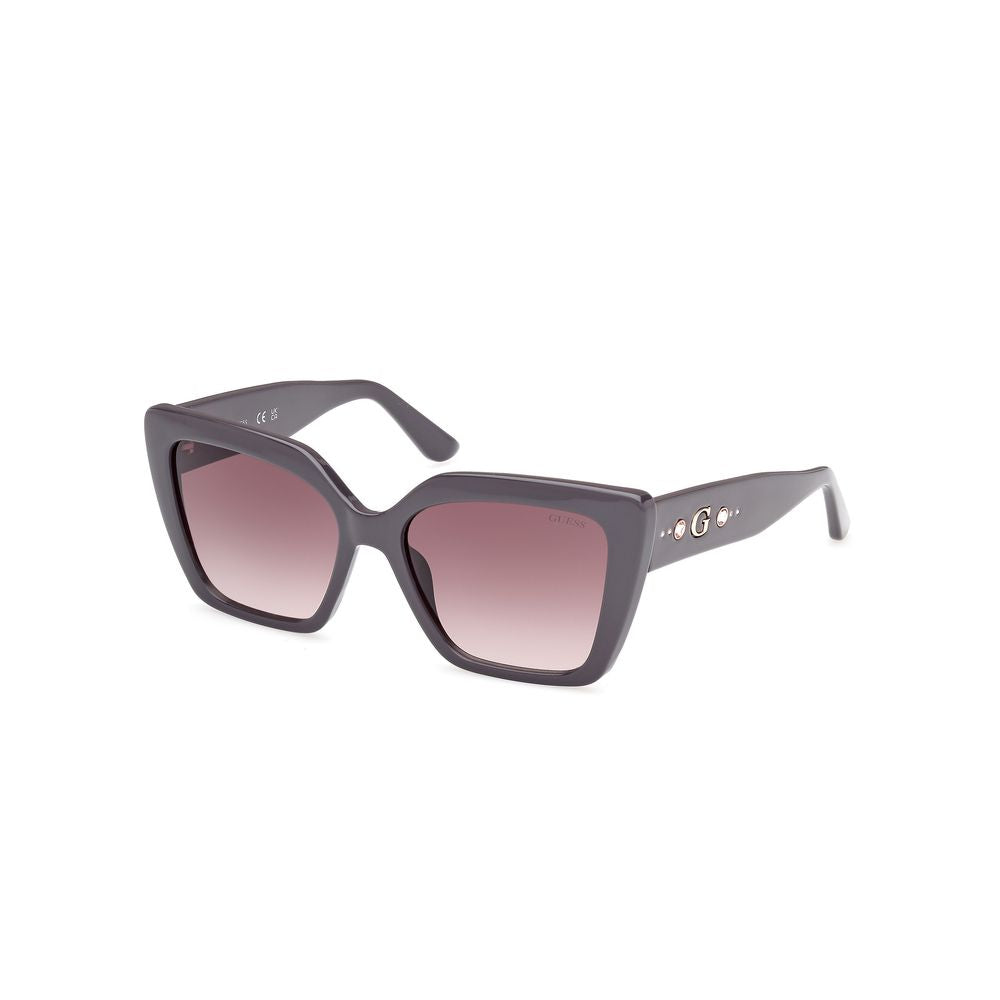 Guess Gray Resin Sunglasses