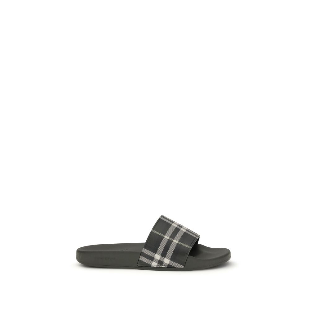 Burberry Bicolor Polyurethane Slippers