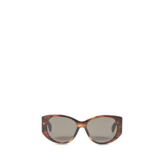 Balenciaga Brown Acetate Sunglasses