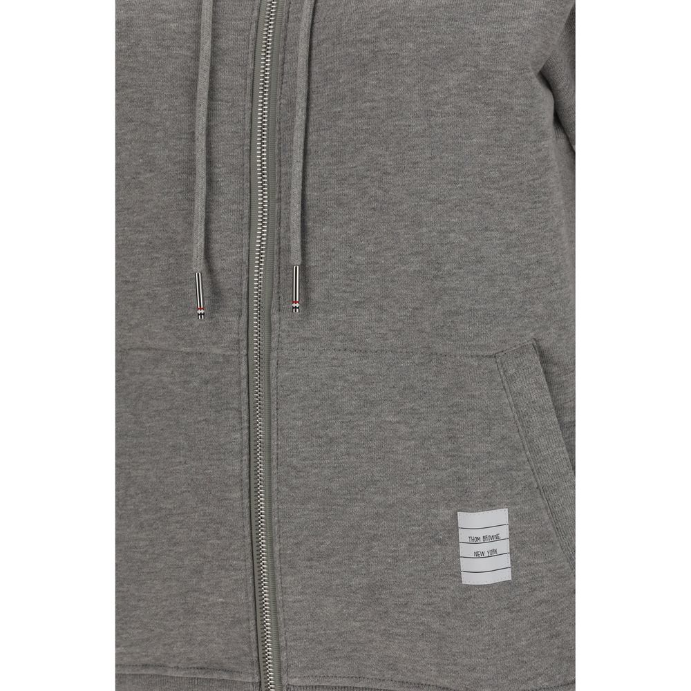 Thom Browne Gray Cotton Sweatshirt