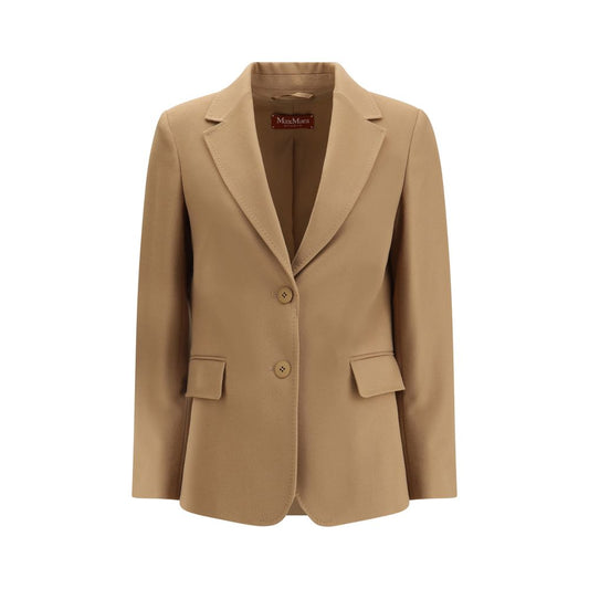 Max Mara Beige Fleece Wool Clothing